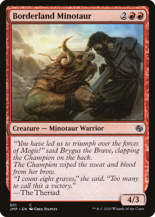Borderland Minotaur (JMP-301)