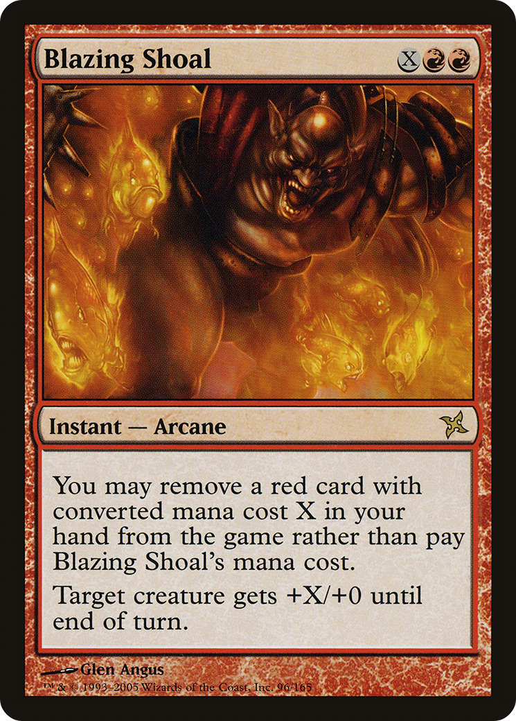 Blazing Shoal (BOK-096) (Foil)