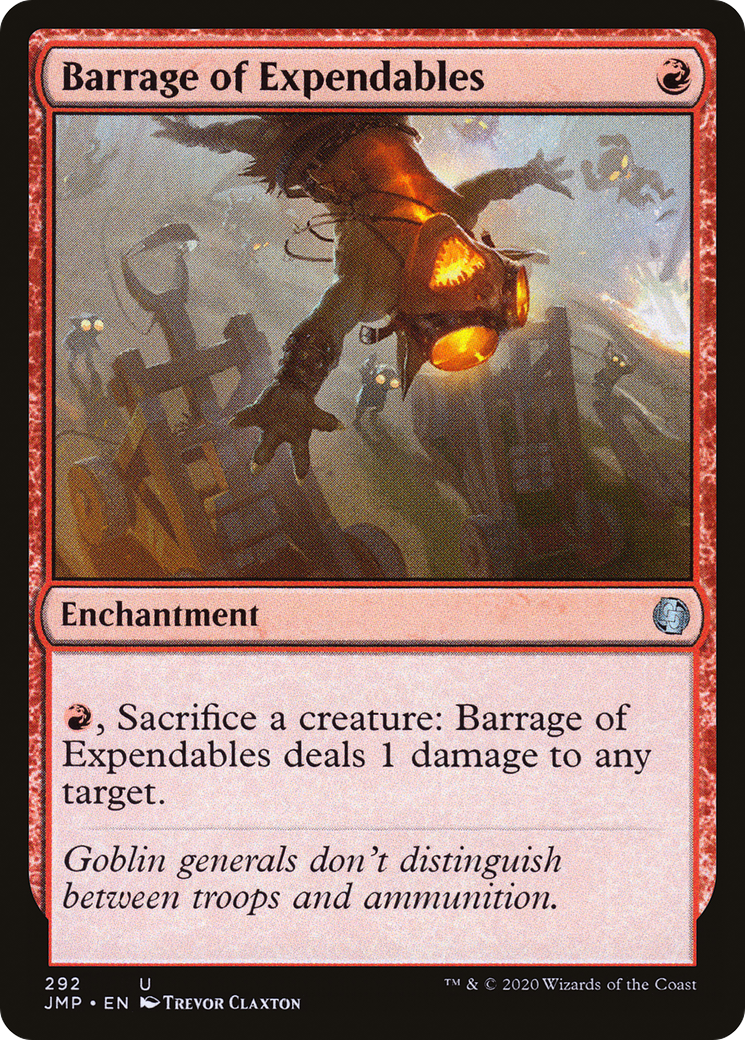 Barrage of Expendables (JMP-292)