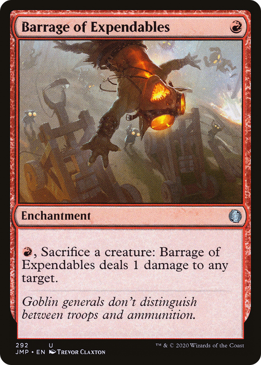 Barrage of Expendables (JMP-292)