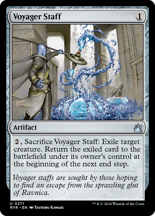 Voyager Staff (RVR-271) (Foil)