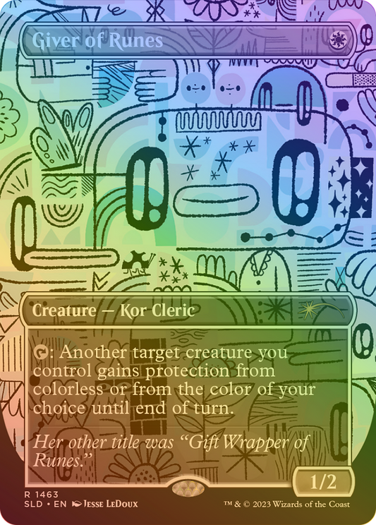 Giver of Runes (SLD-1463★) (Borderless) (Foil)