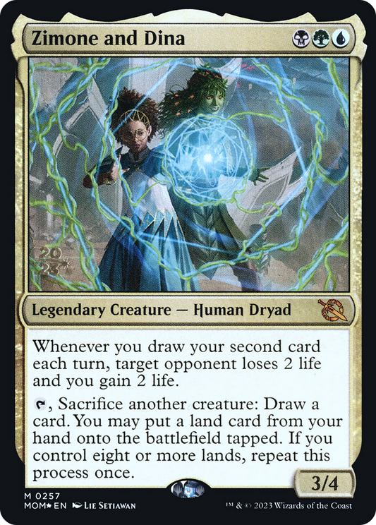 Zimone and Dina (PRE-257S) (Foil)