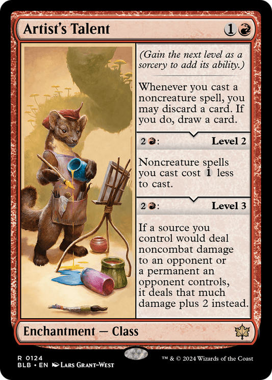 Artist's Talent (BLB-124) (Foil)