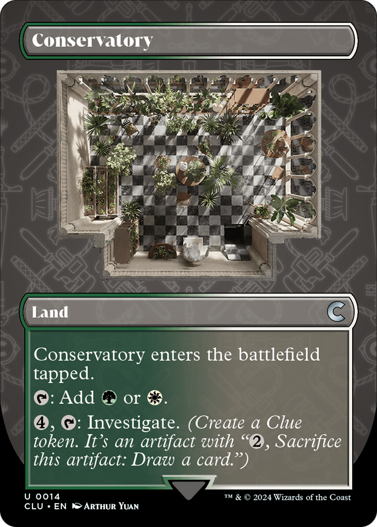 Conservatory (CLU-014) (Borderless)