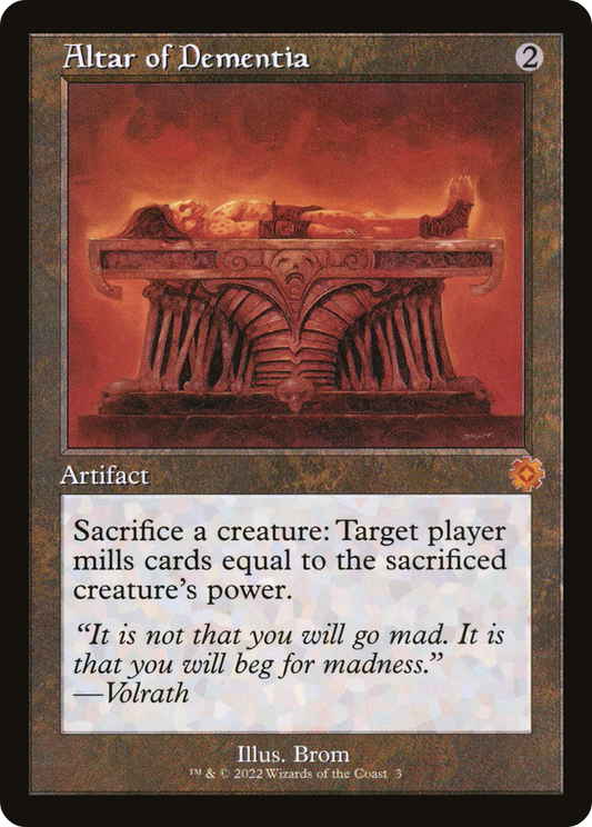 Altar of Dementia (BRR-003) (Foil)