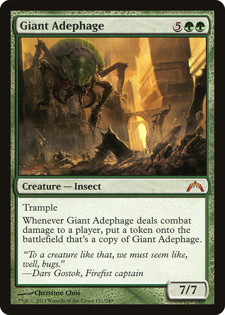 Giant Adephage (GTC-121) (Foil)