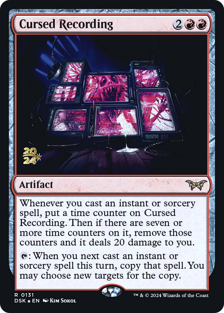 Cursed Recording (PRE-131S) (Foil)