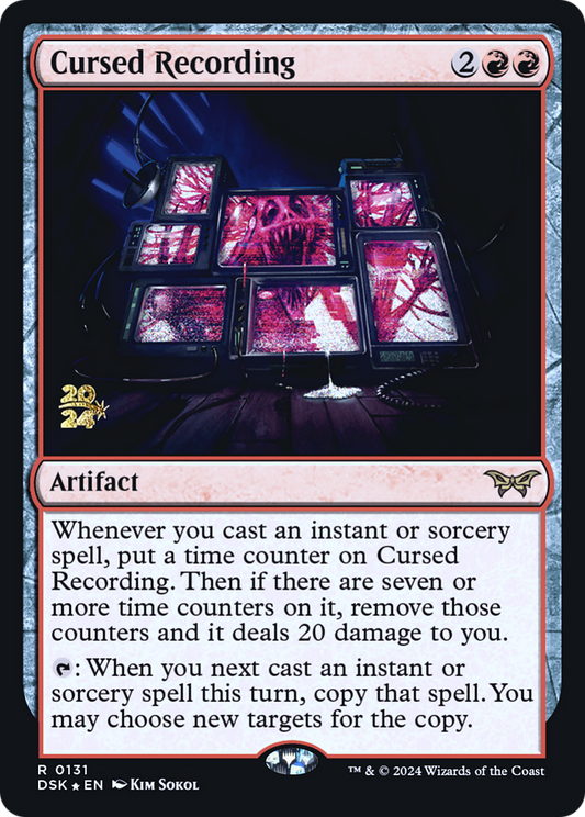 Cursed Recording (PRE-131S) (Foil)