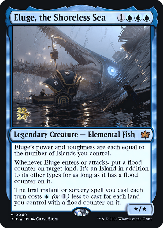 Eluge, the Shoreless Sea (PRE-49S) (Foil)