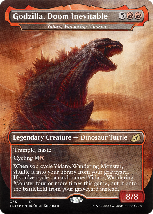 Godzilla, Doom Inevitable / Yidaro, Wandering Monster (IKO-375) (Borderless)
