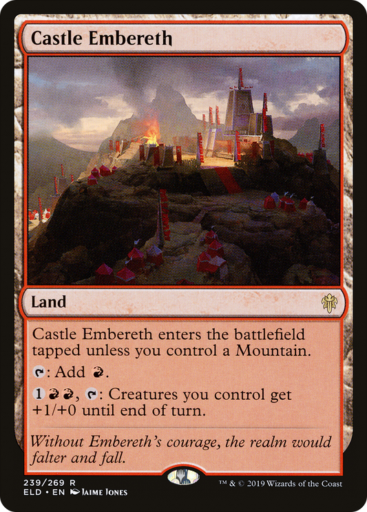 Castle Embereth (ELD-239) (Foil)