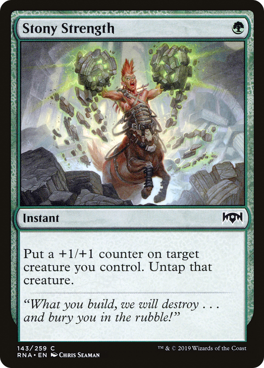 Stony Strength (RNA-143)