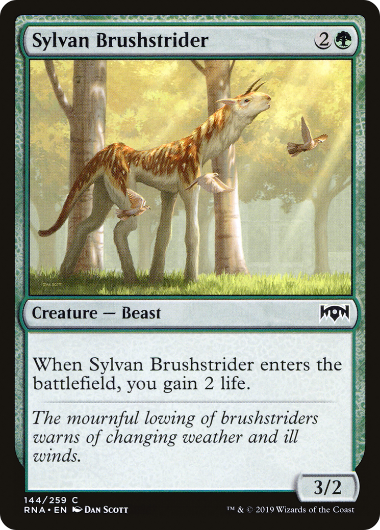 Sylvan Brushstrider (RNA-144) (Foil)
