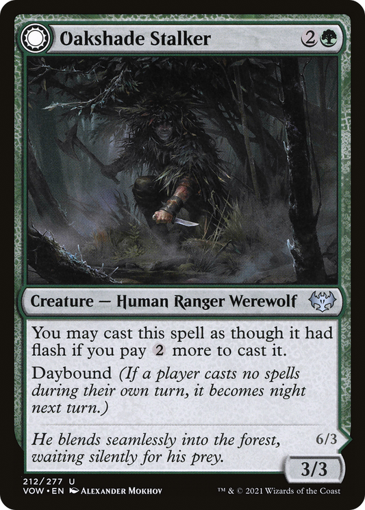 Oakshade Stalker // Moonlit Ambusher (VOW-212)