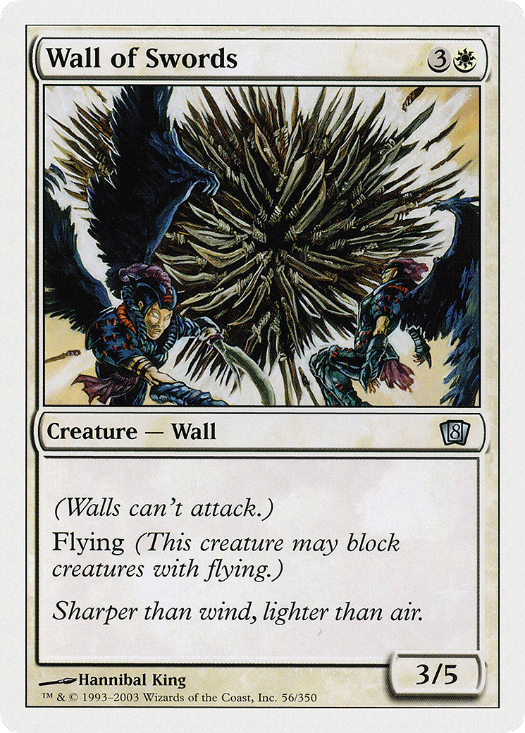 Wall of Swords (8ED-056) (Foil)