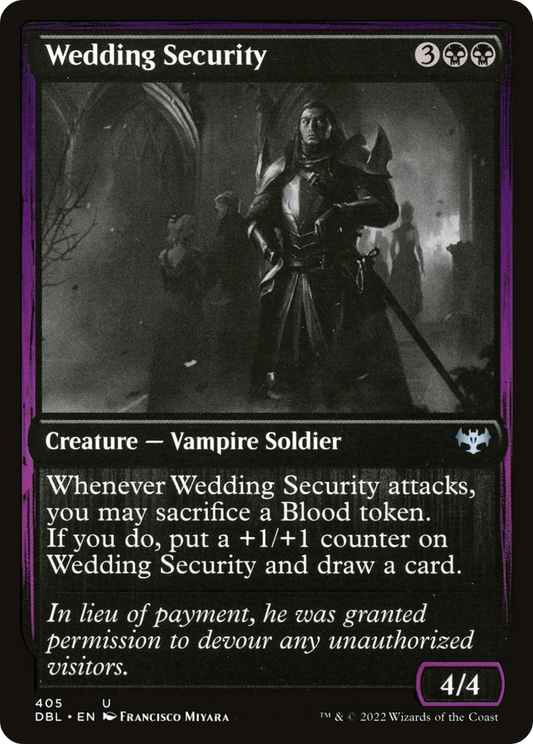 Wedding Security (DBL-405) (Foil)