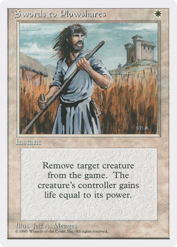 Swords to Plowshares (4ED-052)