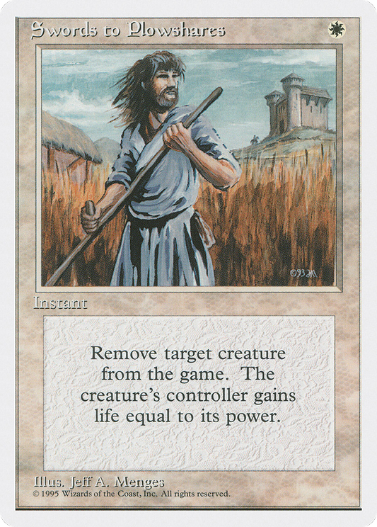 Swords to Plowshares (4ED-052)