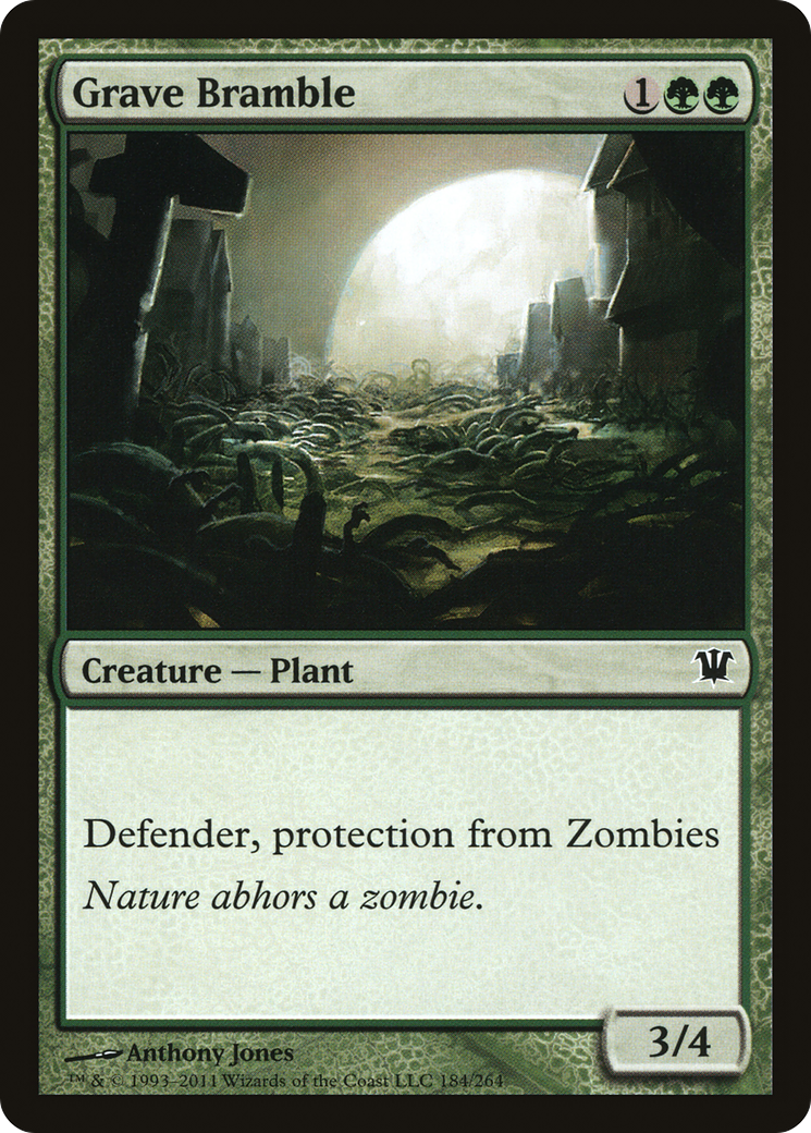 Grave Bramble (ISD-184) (Foil)