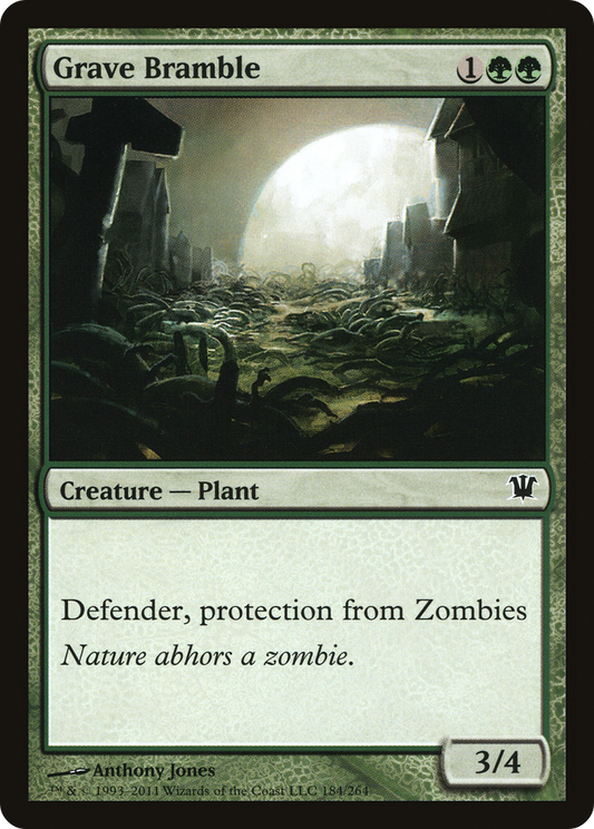 Grave Bramble (ISD-184) (Foil)