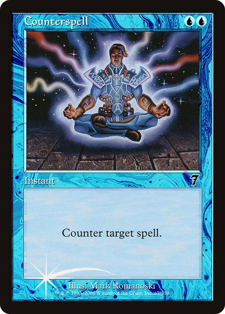 Counterspell (7ED-67★) (Foil)