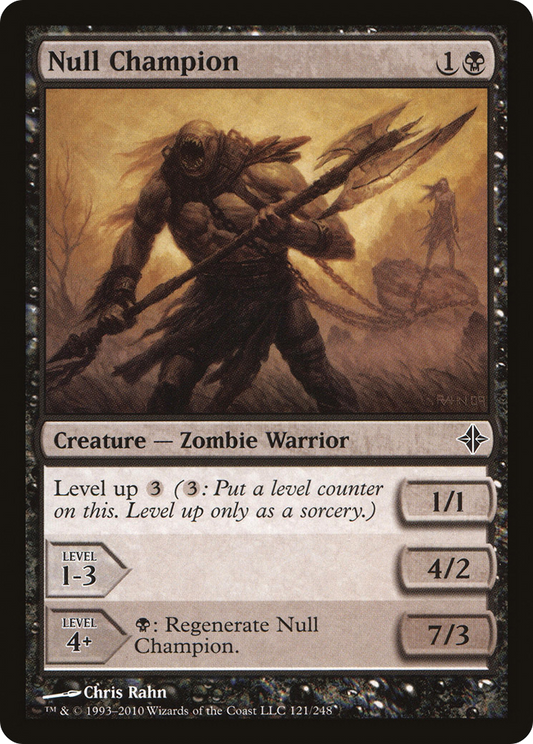 Null Champion (ROE-121) (Foil)