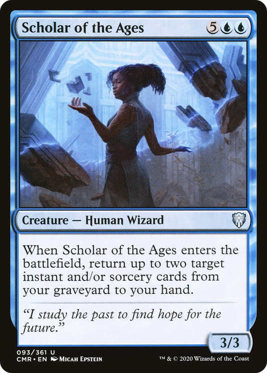 Scholar of the Ages (CMR-093) (Foil)