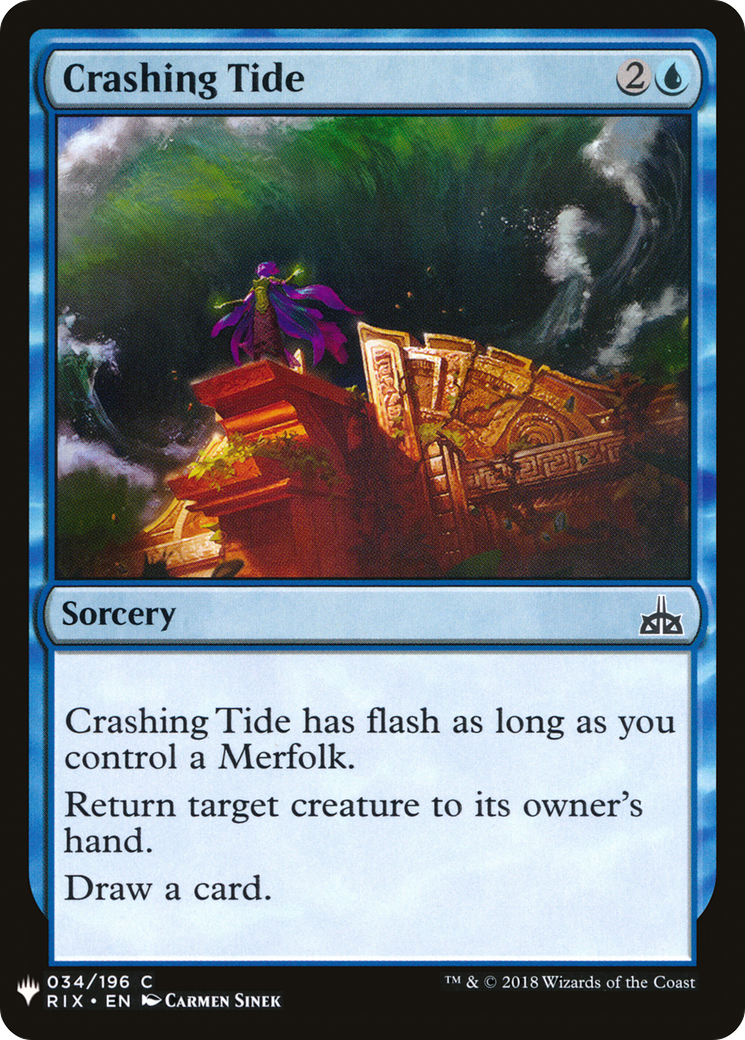 Crashing Tide (LIST-RIX-34)