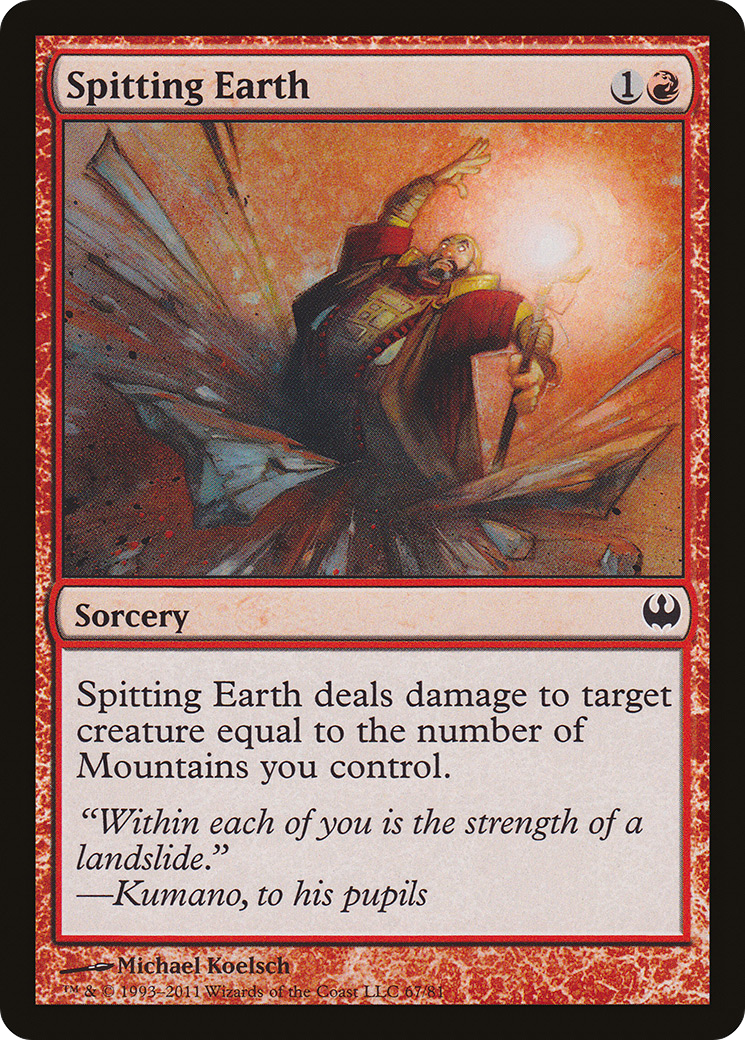 Spitting Earth (DDG-067)