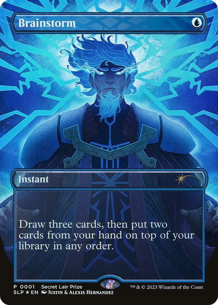 Brainstorm (SLP-001) (Borderless) (Foil)