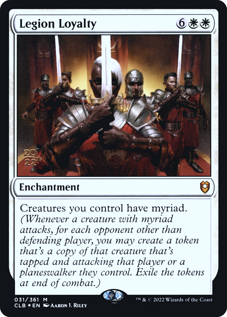 Legion Loyalty (PRE-31S) (Foil)