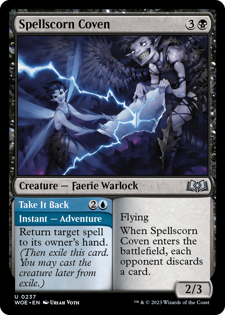 Spellscorn Coven // Take It Back (WOE-237)