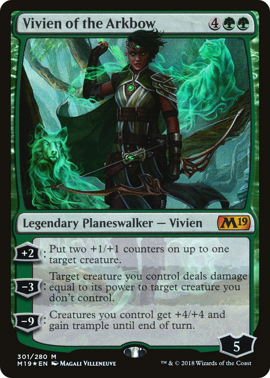 Vivien of the Arkbow (M19-301) (Foil)