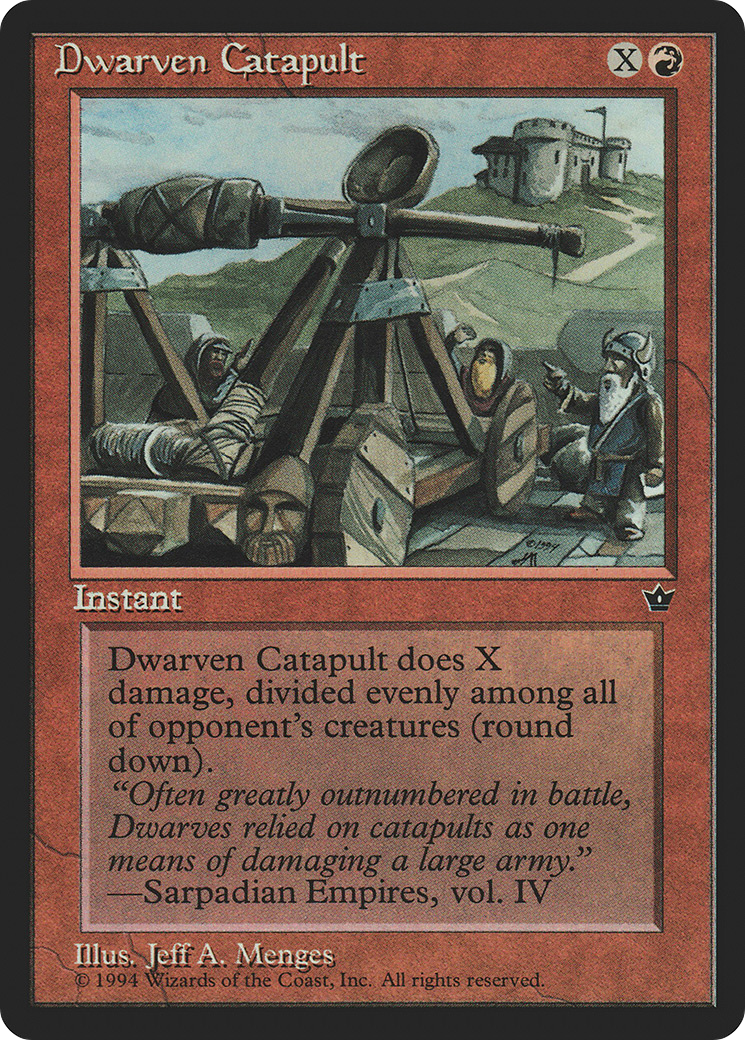 Dwarven Catapult (FEM-051)