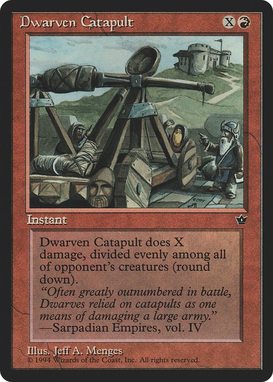 Dwarven Catapult (FEM-051)
