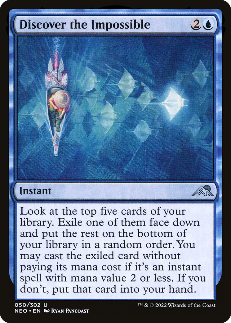 Discover the Impossible (NEO-050) (Foil)