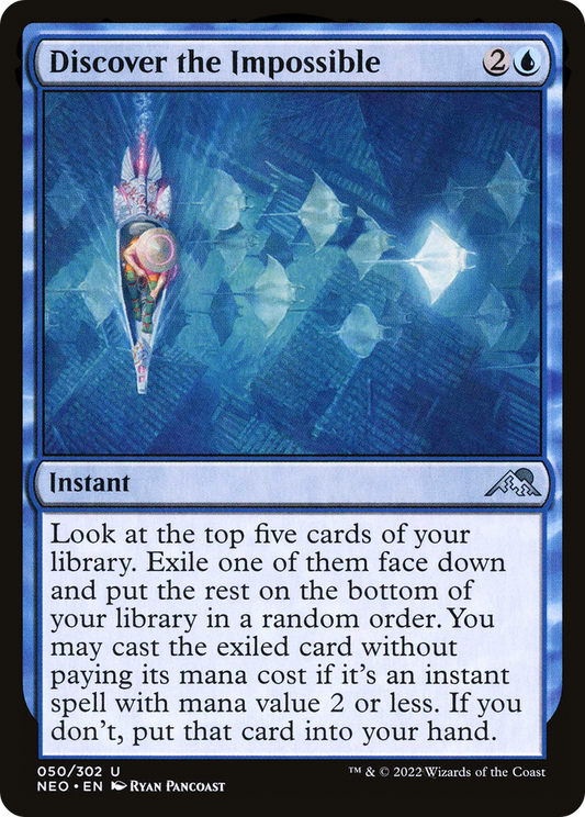 Discover the Impossible (NEO-050) (Foil)