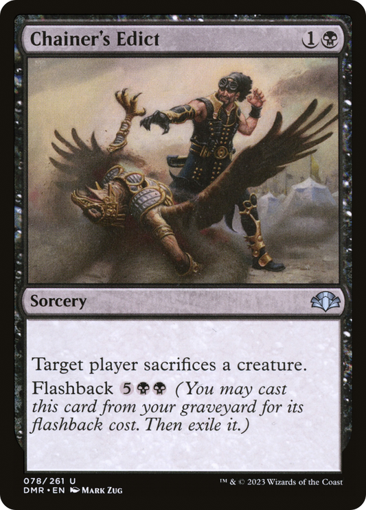 Chainer's Edict (DMR-078) (Foil)