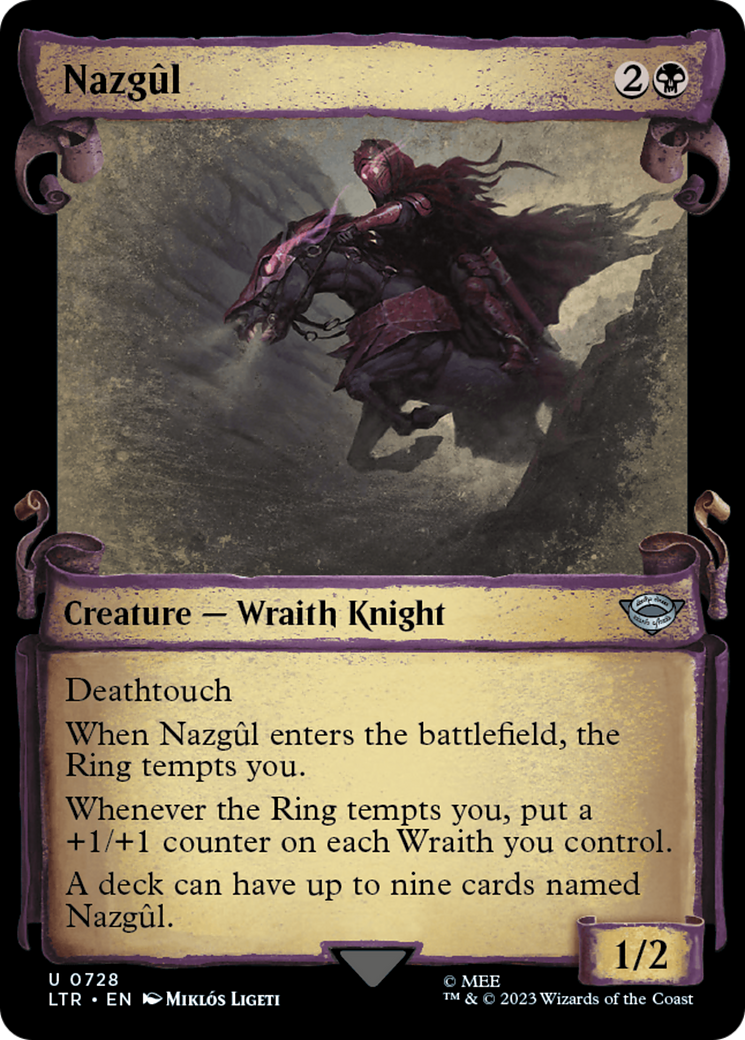 Nazgûl (LTR-728) (Showcase) (Scroll)