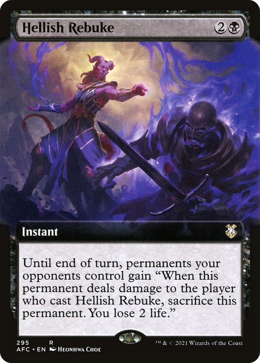 Hellish Rebuke (AFC-295) (Extended Art)
