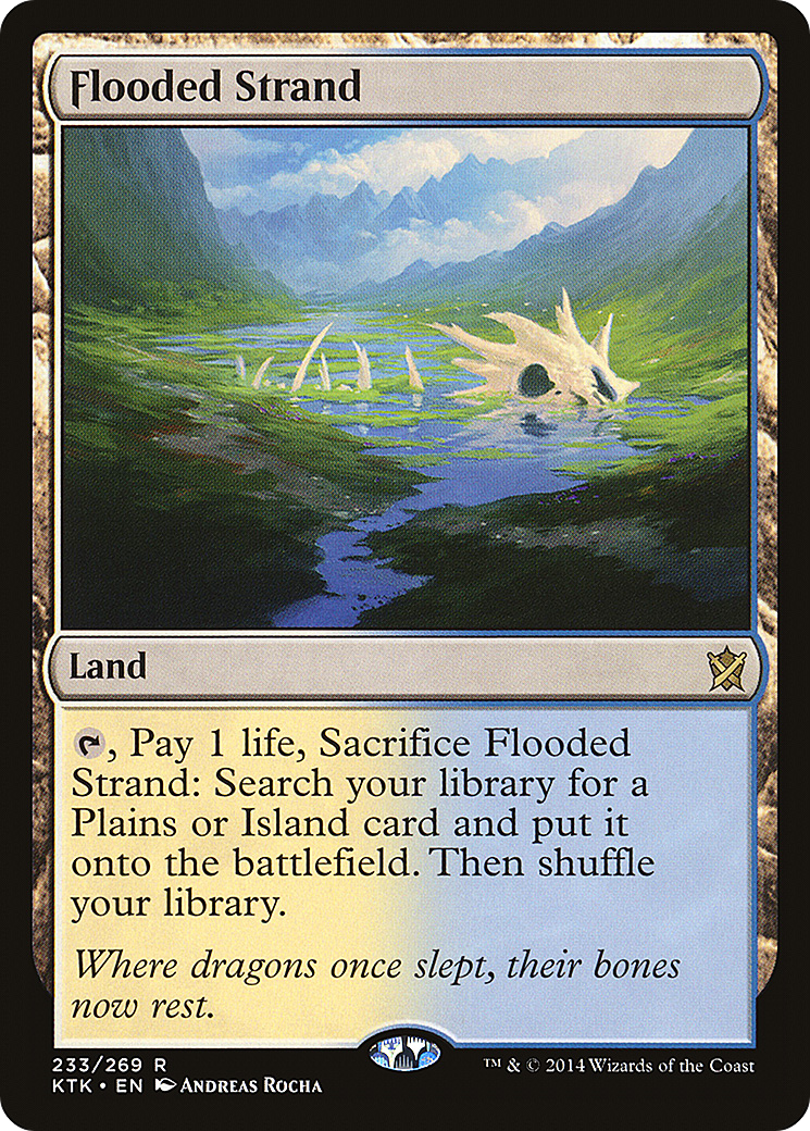 Flooded Strand (KTK-233) (Foil)