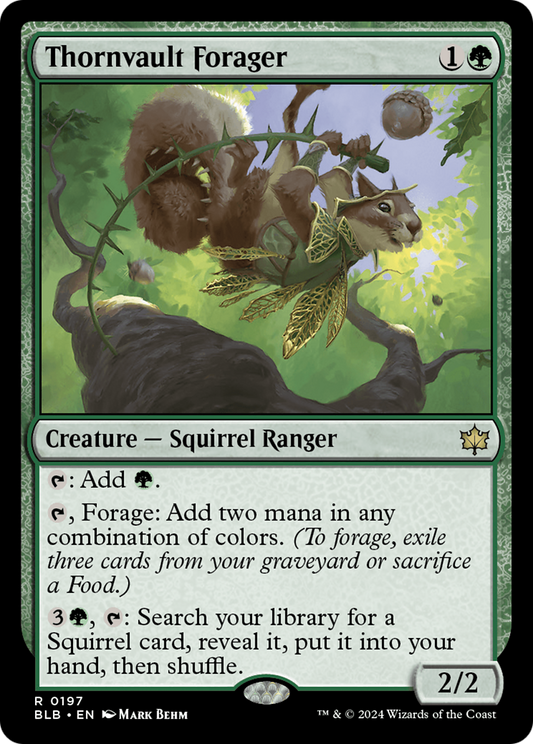 Thornvault Forager (BLB-197) (Foil)
