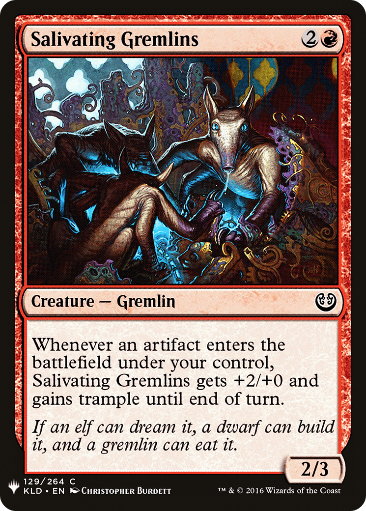 Salivating Gremlins (LIST-KLD-129)