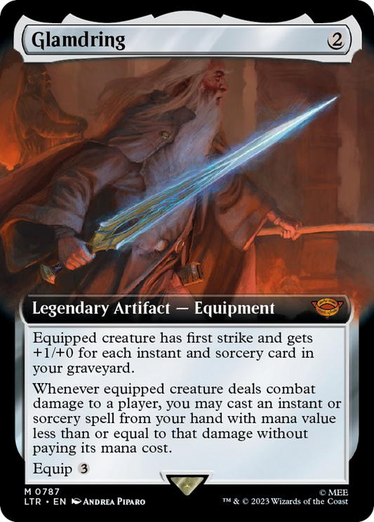 Glamdring (LTR-787) (Extended Art) (Surge Foil)
