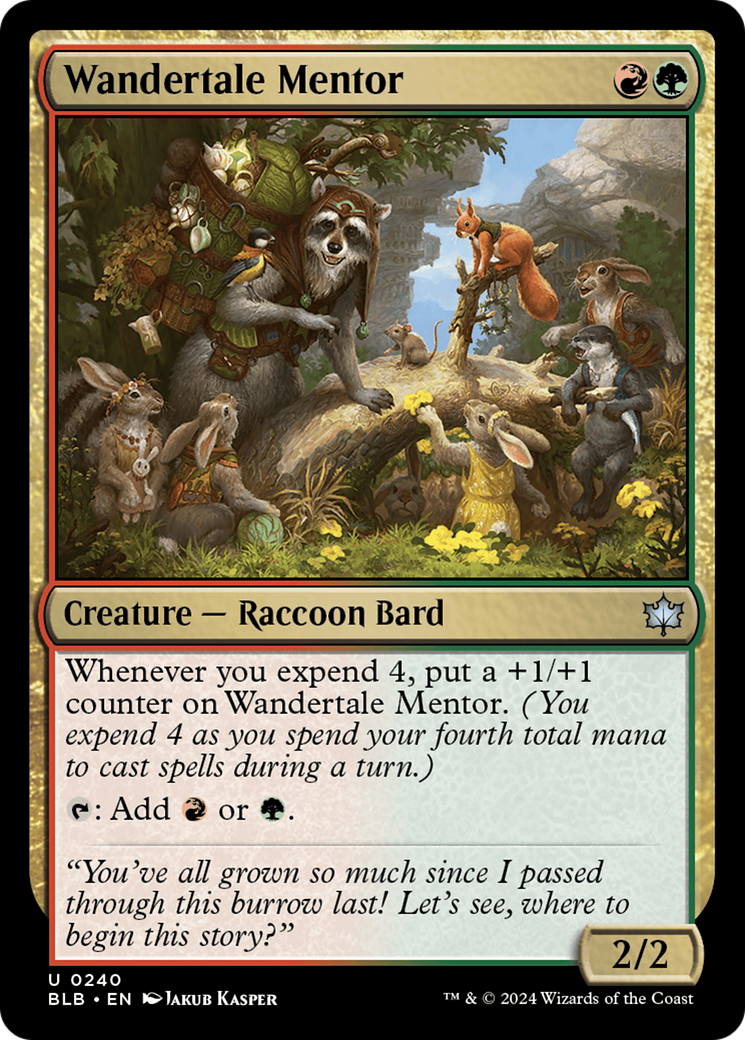Wandertale Mentor (BLB-240) (Foil)