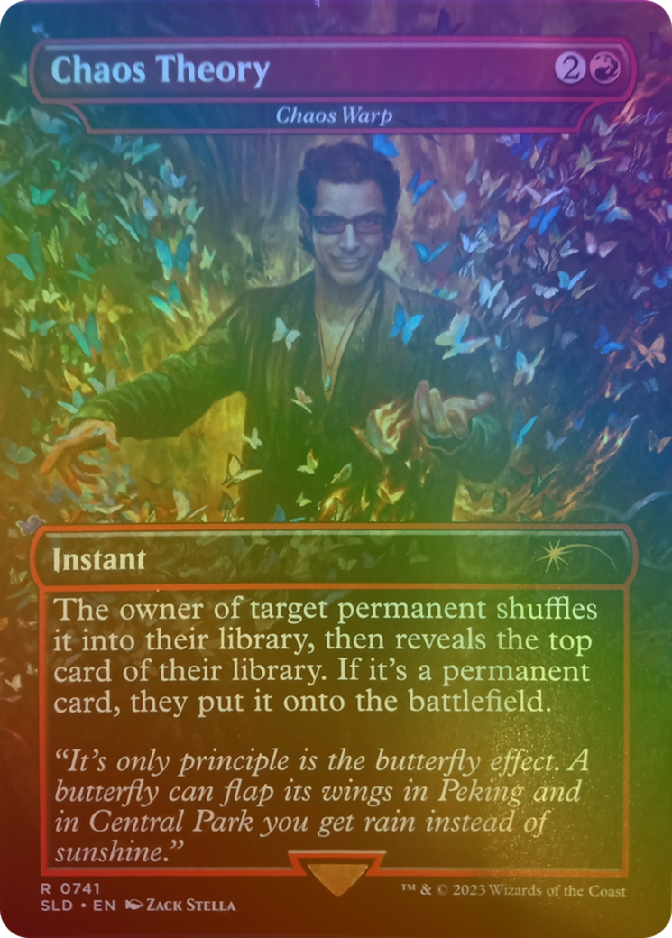 Chaos Theory / Chaos Warp (SLD-741★) (Borderless) (Foil)