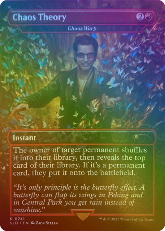 Chaos Theory / Chaos Warp (SLD-741★) (Borderless) (Foil)