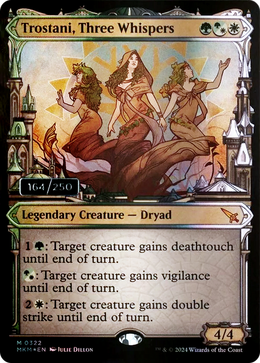 Trostani, Three Whispers (MKM-322Z) (Foil) (Serialized)