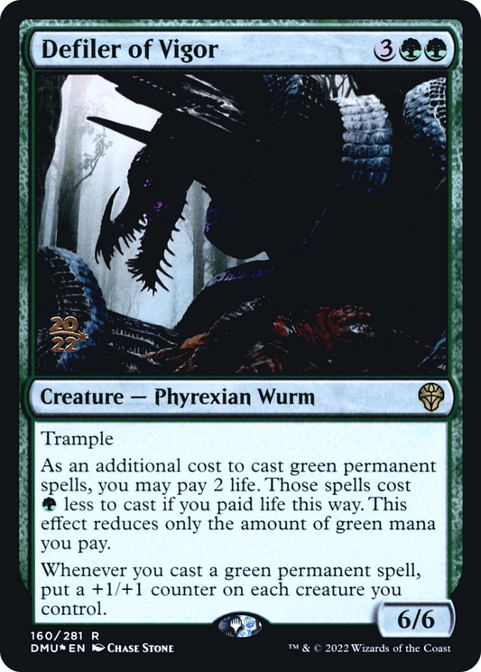 Defiler of Vigor (PRE-160S) (Foil)